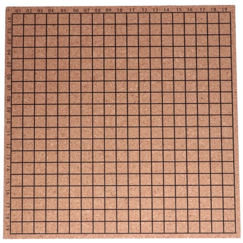 Cork macramé board 20x20 cm - Natural