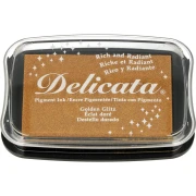 Delicata Tsukineko Inker 7.5x4.5 cm - Metallic Gold x1