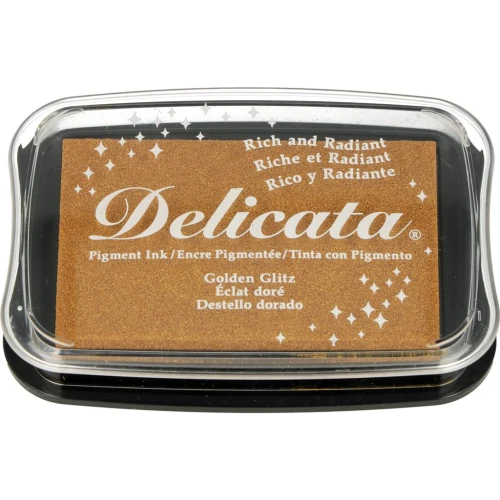 Delicata Tsukineko Inker 7.5x4.5 cm - Metallic Gold x1