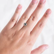 Round Aquamarine 6.1 mm - 0.95 cts