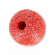 Wooden round beads 8mm Pearly red x20