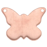 Butterfly spacer 19x25 mm for Efcolor overglaze powder in copper x1