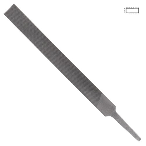 File carrelette 200 mm - fine grain - jewelry tools x1