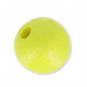 Wooden round beads 6mm yellow Pearl x25|raw }}