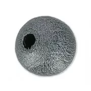 Wooden round beads 6mm Hematite Pearl x25