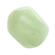 Irregular baroque bead in translucent resin 19x15 mm - Marbled lichen x1|raw }}