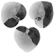 PureCrystal 6228 Heart 14,4x14mm Graphite x1