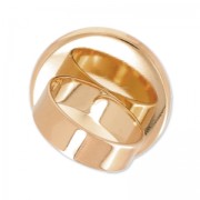Raw setting ring base with 18mm setting Gold tone rose x1