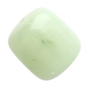 Translucent resin tube beads 12x11 mm - Marbled lichen x6|raw }}