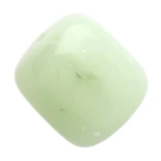 Tube beads 12x11 mm in translucent resin - Lichen marbled x6