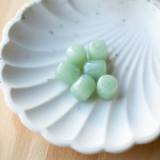 Translucent resin tube beads 12x11 mm - Marbled lichen x6