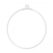 925 Sterling Silver Chandelier 40mm x2