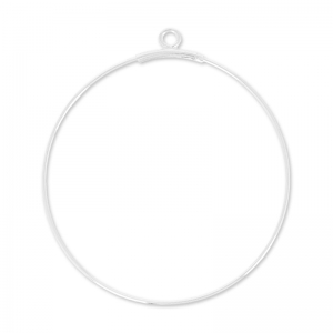 925 Sterling Silver Chandelier 40mm x2