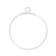 925 Sterling Silver Chandelier 25mm x2|raw }}