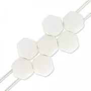 Honeycomb 6 mm Pastel White x20