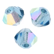 Beads Preciosa - Rondelle Bead 3 mm - Malibu Blue AB x30