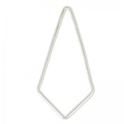 925 Sterling Silver Diamond spacer 35 mm x1|raw }}