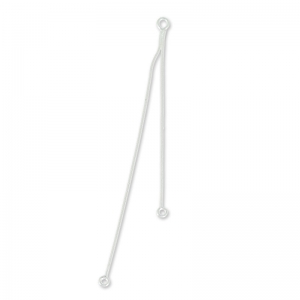 Spacer serpentine  5/7 cm 925 Silver x2