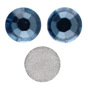 Preciosa 2 mm Crystal Rhinestones (Adhesive) - Malibu Blue x36