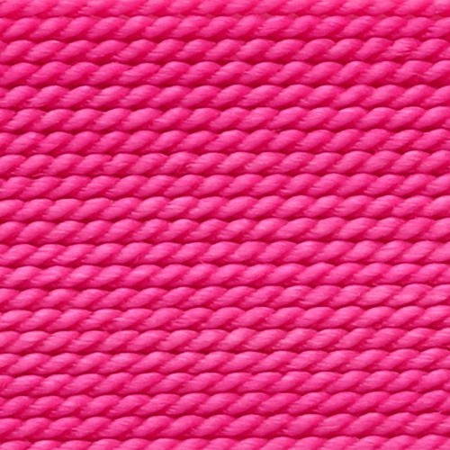 Silk thread 0.70 mm - Neon light pink x2m
