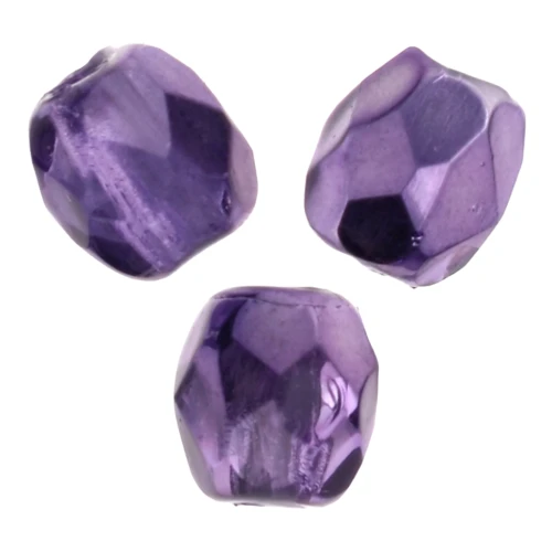Facets 3 mm - Crystal Violet Metallic Ice x50