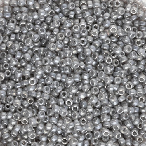 Rocaille Miyuki 15/0 526 - Silver Grey Ceylon x8g