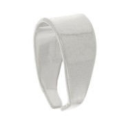 925 Sterling Silver Pendant Holder 7.4mm x1