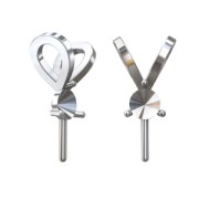 925 Sterling Silver Pendant Holder 5818 8 mm x1