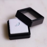 Aquamarine rectangle 5.4x3.3 mm - 0.40 cts