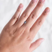 Aquamarine rectangle 5.4x3.7 mm - 0.40 cts