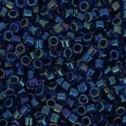 Miyuki Delica 11/0 DB1763 - Emerald Lined Cobalt AB  x8g