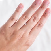 Square Aquamarine 2.9x2.8 mm - 0.30 cts