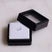 Aquamarine cushion 4.1x3.9 mm - 0.40 cts