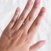 Aquamarine cushion 4.1x3.9 mm - 0.40 cts