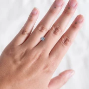 Aquamarine trillion 5.1 mm - 0.50 cts