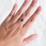 Smoky Ethiopian oval opal 7.8x6 mm - 0.70 cts