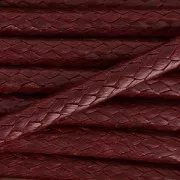 Polyester cord type snake cord 2 mm burgundy x2m