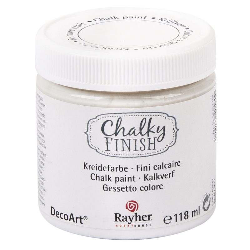 Chalk Paint Chalky Finish White (n°102) x118ml Perles & Co