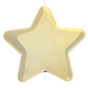 CCB acrylic star bead 37x39.5 mm - Gold x1