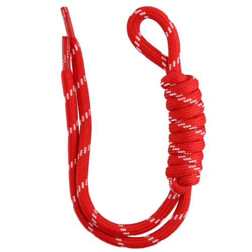 Paracord attachment for key ring and bag grigri - 22 cm - Red x1