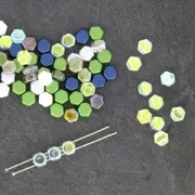 Honeycomb 6 mm Full Dorado x20