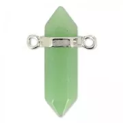 pointe pointe spacer 2 loops 31mm Aventurine x1
