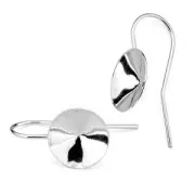 Earhook for  Rivoli 1122 12 mm 925 silver x2