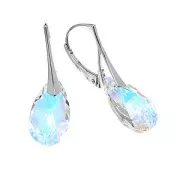 Dormeuses pendant clip 18 mm - 925 Sterling Silver x2