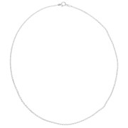 Trace mesh necklace 1.75 mm - 925 Sterling Silver x42cm|raw }}