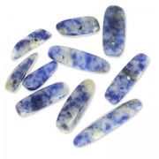 Irregular beads drops 12-22 mm Sodalite x10|raw }}