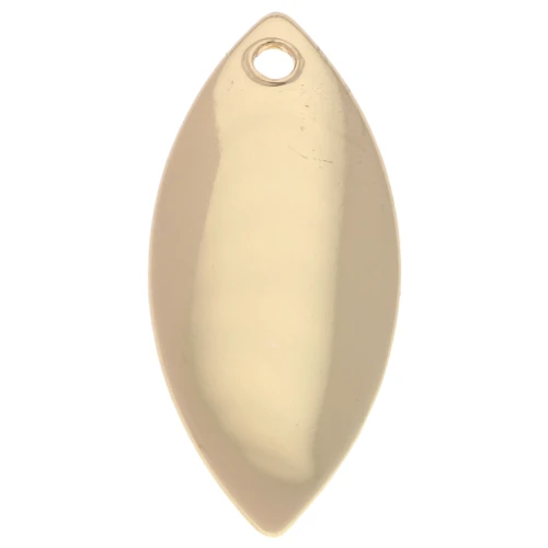 16x7 mm navette charm - Gold x1