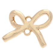 Spacers knot 13x15 mm for cabochon 1 mm - Gold x1