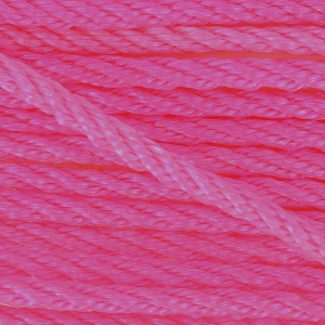 Braided nylon thread 2mm Hot Pink x2.9m
