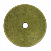 Spacers  lisses 15 mm bronze tone x10